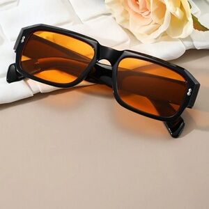 Black and Orange Sunglasses